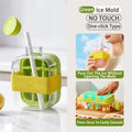 Ice Cube Tray With Straw